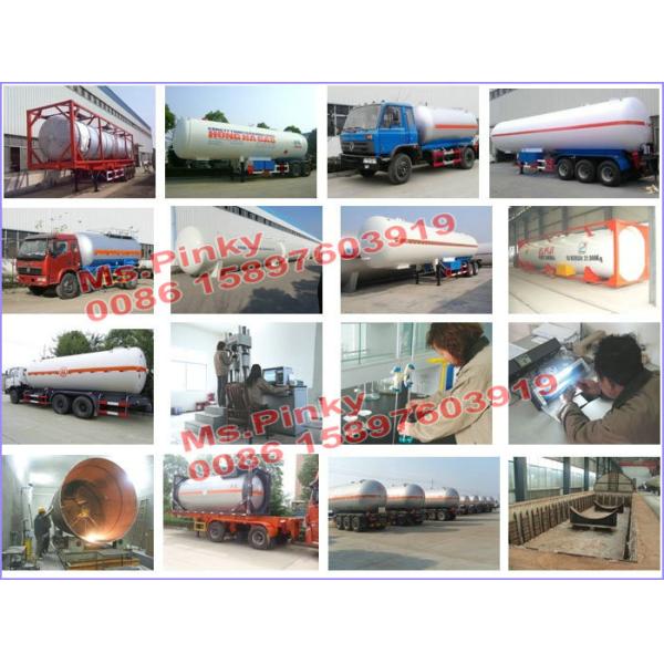 LPG Filling Gas Truck With Mobile Dispenser Machine DFAC 5cbm -5.5cbm LPG Storage Tanker