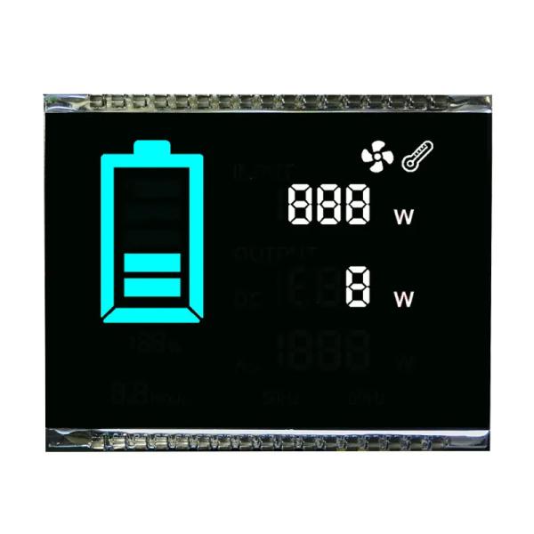 View Larger Custom VA 7 Segment Display 4 Digit LCD Display PIN Connect With