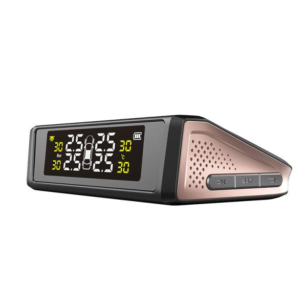 Quality Car Tire Tyre Wheel Pressure Gauge Wireless Solar Powered TPMS for sale