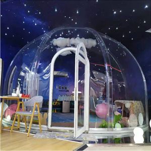 Aluminium Large Bubble Tent Noise Reduction Clear Plastic Igloo Tent