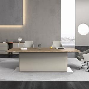 Modern Negotiation Boardroom Conference Office Table Reception Room Negotiating Wooden Meeting Table