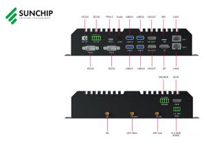 China HD Industrial Control Media Player Box RK3588 Octa Core 8K Output 4K Hardware Decoding wholesale