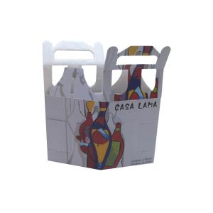 China CMYK Wine Subscription Box laminated Arched Wine Shipping Box on sale