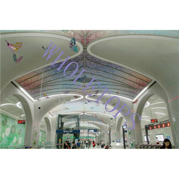 Customized 5.0MM 6.0MM 800*800mm Perforated Aluminum Panel For FACADE