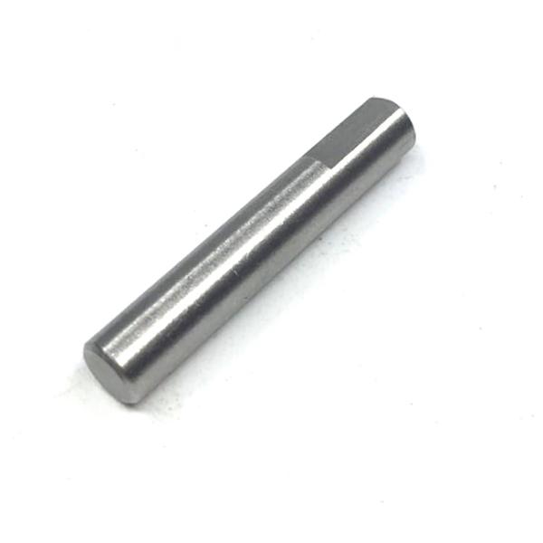 custom made precision machining stainless steel rotor water pump shaft parts with threads for washing machine
