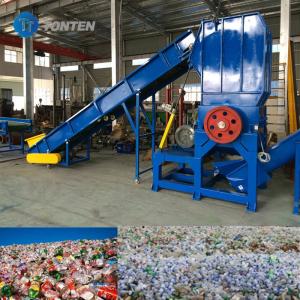 China Waste Plastic Recycle Crusher Line PET Bottle Recycling Plant wholesale