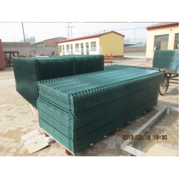 3D Wire mesh fence panel / 4 gauge hot dip galvanized wire mesh