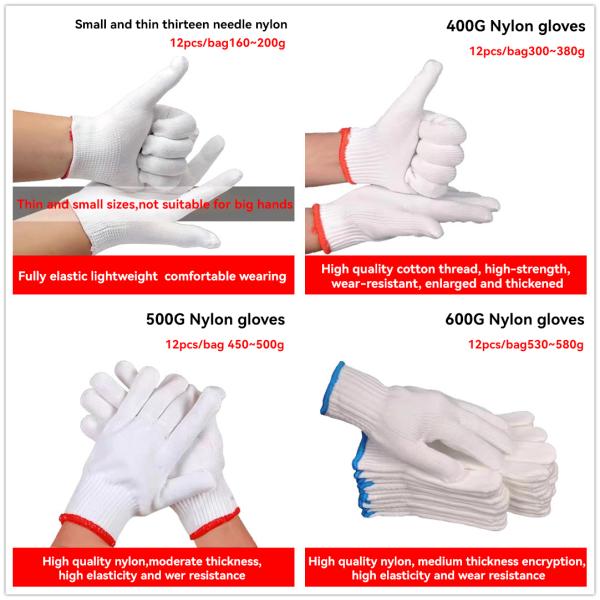 Length 19-24cm or Customized Oilfield Labor Protection Duty Safety Gloves for Workers