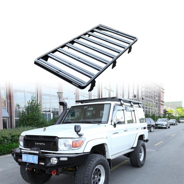 Payment T/T Process Laser Cutting Powder Coated Aluminum Alloy Roof Basket for LC76