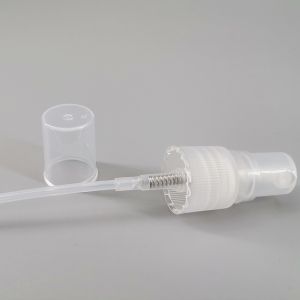 30ml Clear PET Slim Tube PP Cap Plastic Spray Bottle