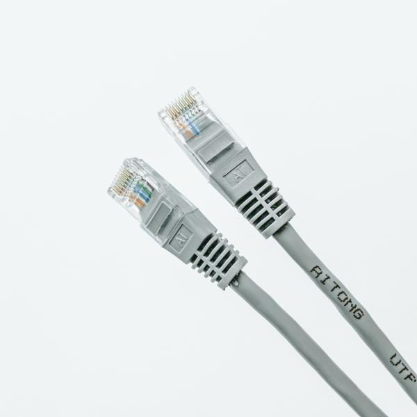 Quality 24AWG CCA Twisted Pair Patch Cord 15M Cat5e Utp Patch Cable for sale