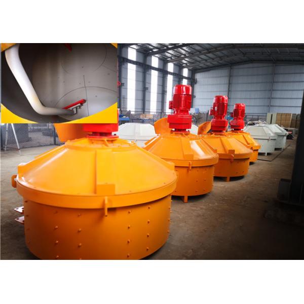 Aggregate Gravel Vertical Shaft Concrete Mixer High Velocity Differential