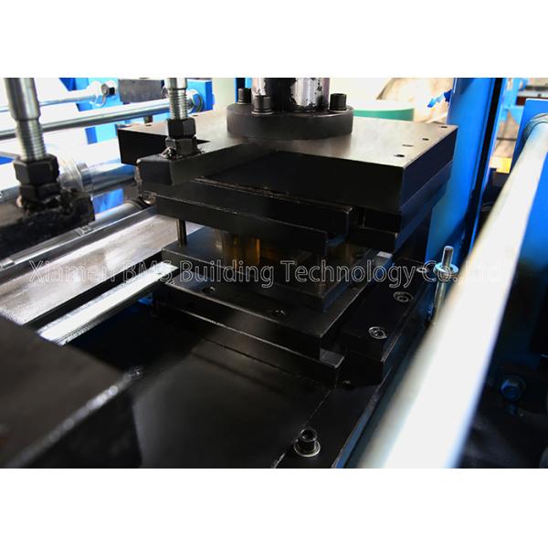 ISO9001 Roll Forming Gutter Machine With PLC Control System