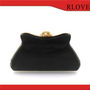 China Wholesale 12.1 CM Light Gold Bag Accessories High Quality Metal Box Clutch Purse Frame wholesale