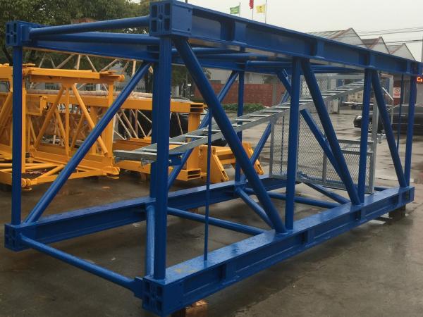 Quality Epoxy Painting 6000mm Tower Crane Mast Section with High Precision Processing for sale