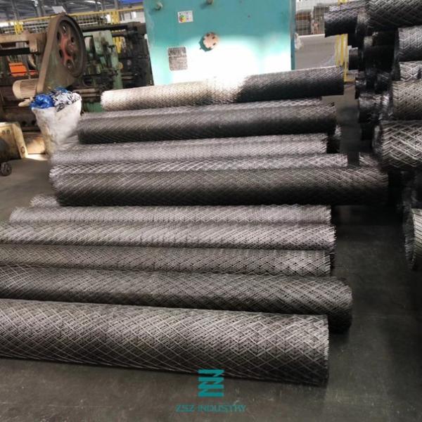 Expanded Galvanized Welded Wire Mesh Rolls Easy Transportation And Installation
