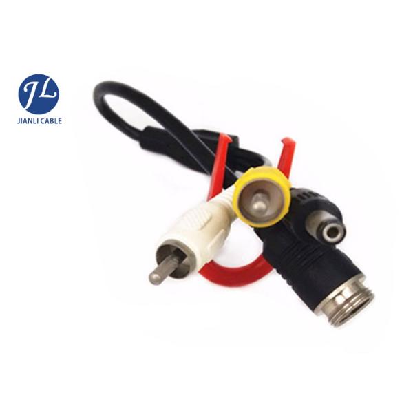 Hot Selling Waterproof RCA To 4 PIN Cable Connect With Vehicle Rear View Reverse Camera System