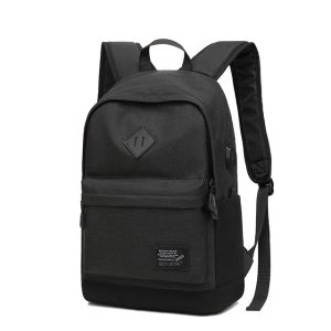 18.5L USB Waterproof Student School Backpack 30*14*44cm