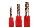 Polished Surface Milling Tungsten Carbide End Mill With Customized Flutes