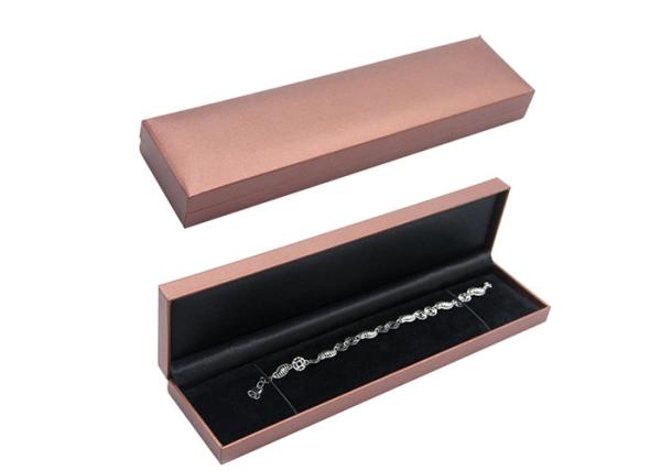 Quality Handmade Recycled Cardboard Jewelry Boxes Bracelet Packaging Box Simple Design for sale
