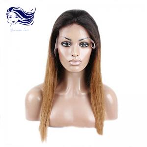 China Curly Front Lace Wigs / 100 Human Hair Lace Front Wigs Blonde Wigs Human Hair wholesale