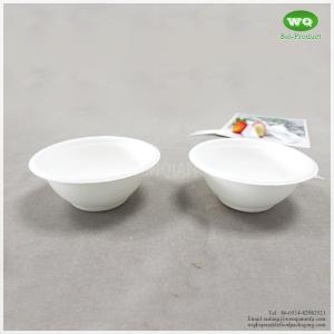 China 8oz(220ml) Biodegradable Soup Bowl With Waterproof Agent-Factory Wholesale Compostable Bagasse Bowl with time delivery wholesale