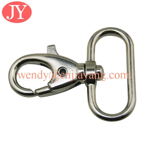 jiayang Solid Shiny Gold Metal Dog Swivel Hooks Metal Snap Hooks For Bag