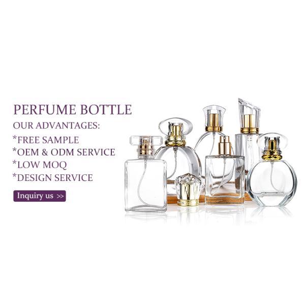 Clear Blue Green OEM 30ml 50ml Glass Perfume Spray Bottle 0.3kg