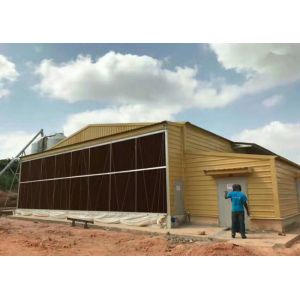 Q235B / Q355B Steel Structure Farm Chicken House Fireproof GB