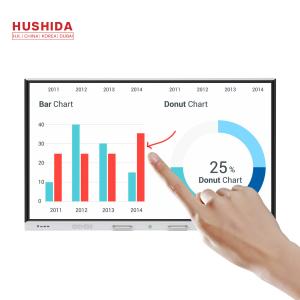 China Teaching 400nits Interactive Smart Board All In One Pc Whiteboard wholesale