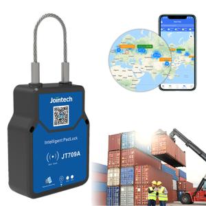 China GPS Lock for Container Cargo remote control Seal Anti-theft Recovery Container Tracking Padlock GPS Lock Tracke wholesale