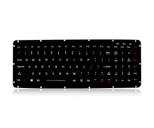 China EMC Backlight Rugged Portable Laptop Keyboard IP65 IP68 Waterproof wholesale