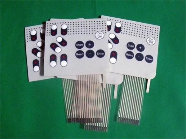 Quality Metal Dome Rubber Membrane Switch Keypad , Push Button Membrane Switch for sale