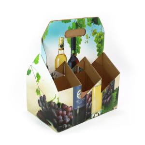 China CCNB Oil Varnish Presentation Packaging Boxes For Wine Bottles wholesale
