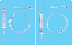 China CE ISO Disposable Intravenous Infusion Set With Burette wholesale