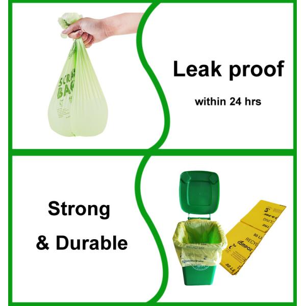 2LB Shopping Biodegradable Plastic Bags Eco Friendly Lightweight