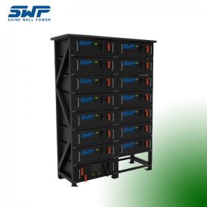 China BLACK High Voltage Battery Storage 672V 150Ah Commercial Energy Storage wholesale