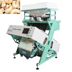 Multi Purpose Spectrum Cashew Color Sorter Machine For Nuts Processing