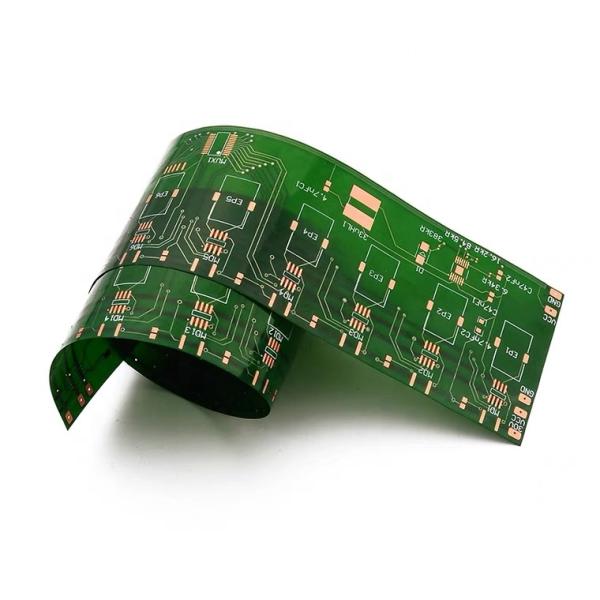 1.6mm FPC Circuit Board Flexible PCBs Design White Soldermask