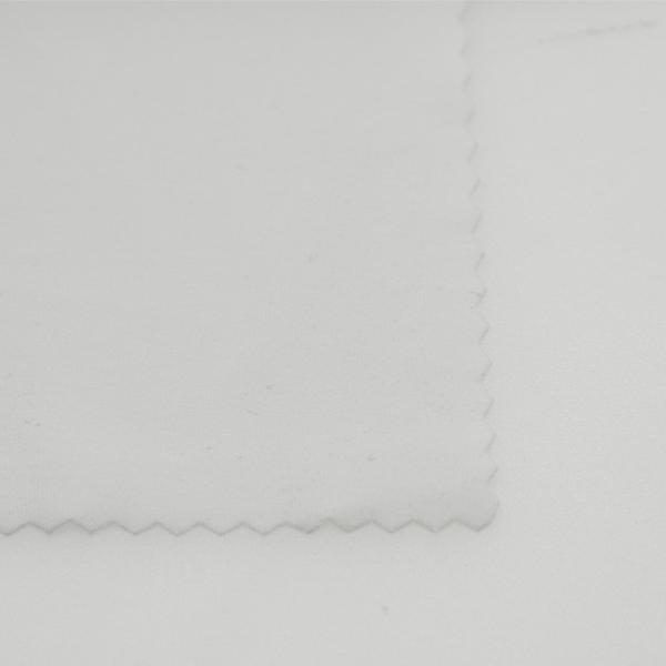 Undershirt Cloth Recycled Polyester Spandex Fabric 0.47mm Woven 160GSM