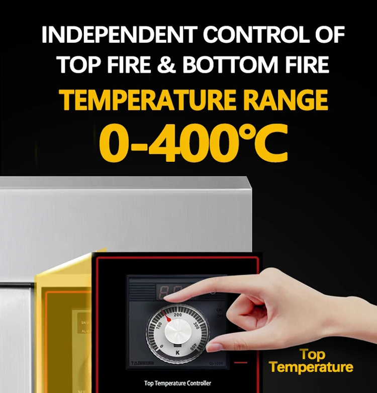 High-Efficiency LPG Gas Baking Bakery Oven with Microcomputer Control