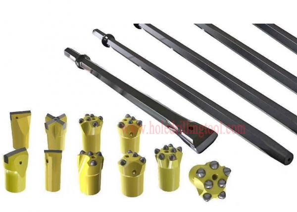 Quality Chisel / Cross Rock Drill Bit Tungsten Carbide Material For Road Construction for sale