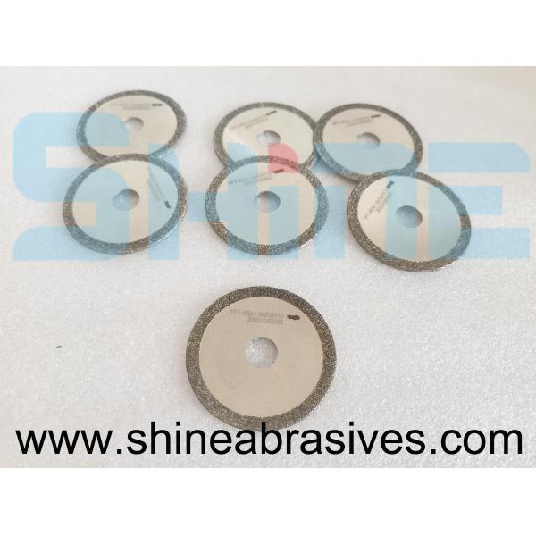 Smooth Electroplated Diamond Cutting Disc Set For Cutter Saw Blade Grinding Wheels