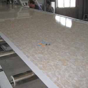 1220mm UV Coating Artificial PVC Marble Sheet Making Machine