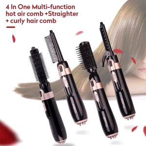 China Interchangeable Hot Air Multifunctional Hair Dryer Brush Frizzproof Lightweight wholesale