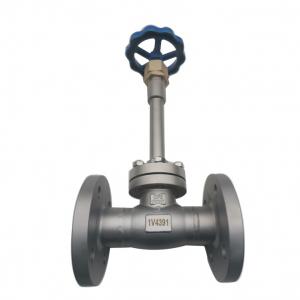 China Iso9001 And Ce Approved Ss304 Cryogenic Globe Valve Flange Connection wholesale