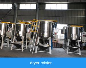 China Big Vertical Color Plastic Mixer Machine And Dryer Machine Helical Circular Mixture wholesale