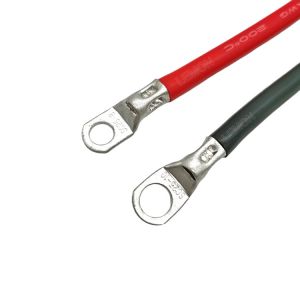 Automotive 8AWG 10AWG Power Battery Cable Silicone Wire 200mm