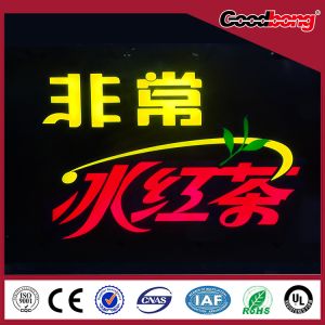 China edge light acrylic LED channel letter signs wholesale