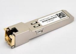 Quality 1000BASE-T Copper SFP Transceiver for Long Distance Transmission on Cat 5 Cable for sale